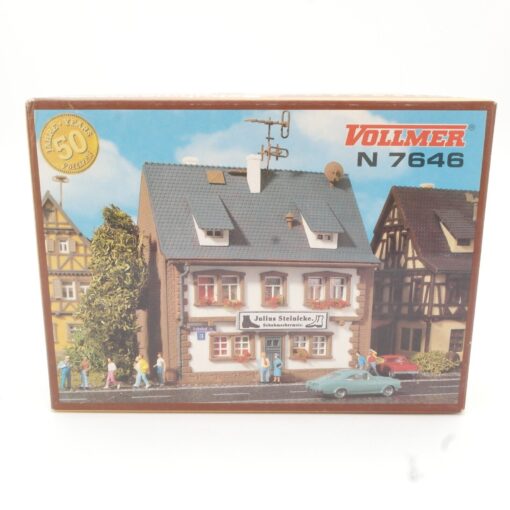 Vollmer N 7646 Bausatz Schuhmacherei neuwertig in OVP QR4154