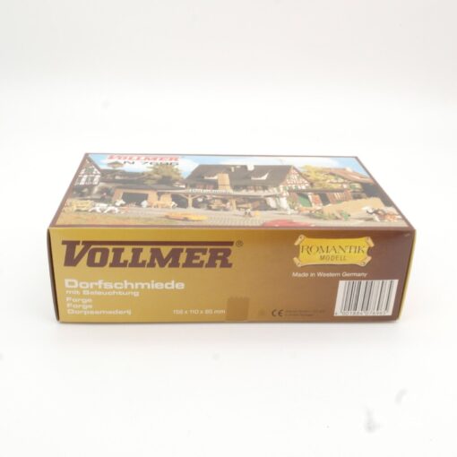 Vollmer N 7696 Bausatz Dorfschmiede mit Beleuchtung neuwertig in OVP QR4148 – Bild 3