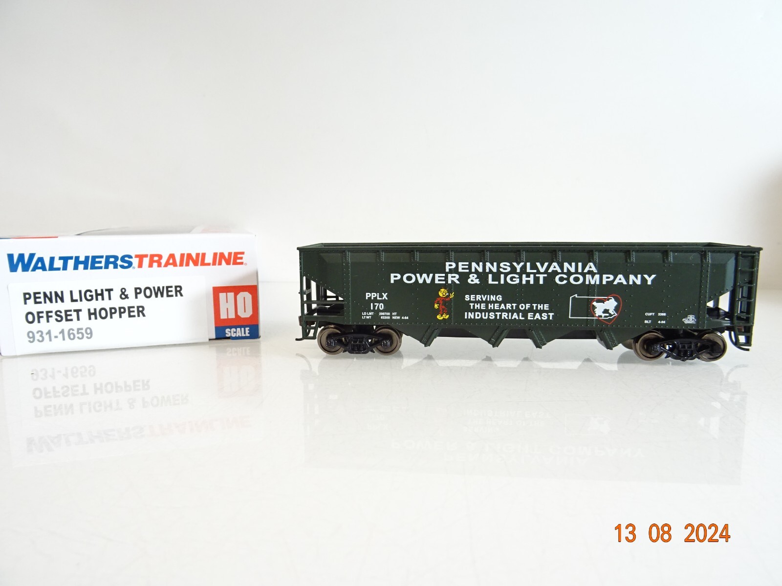 Walthers H0 931-1659 US Schüttgutwagen der PPLX in OVP neuwertig PR1999