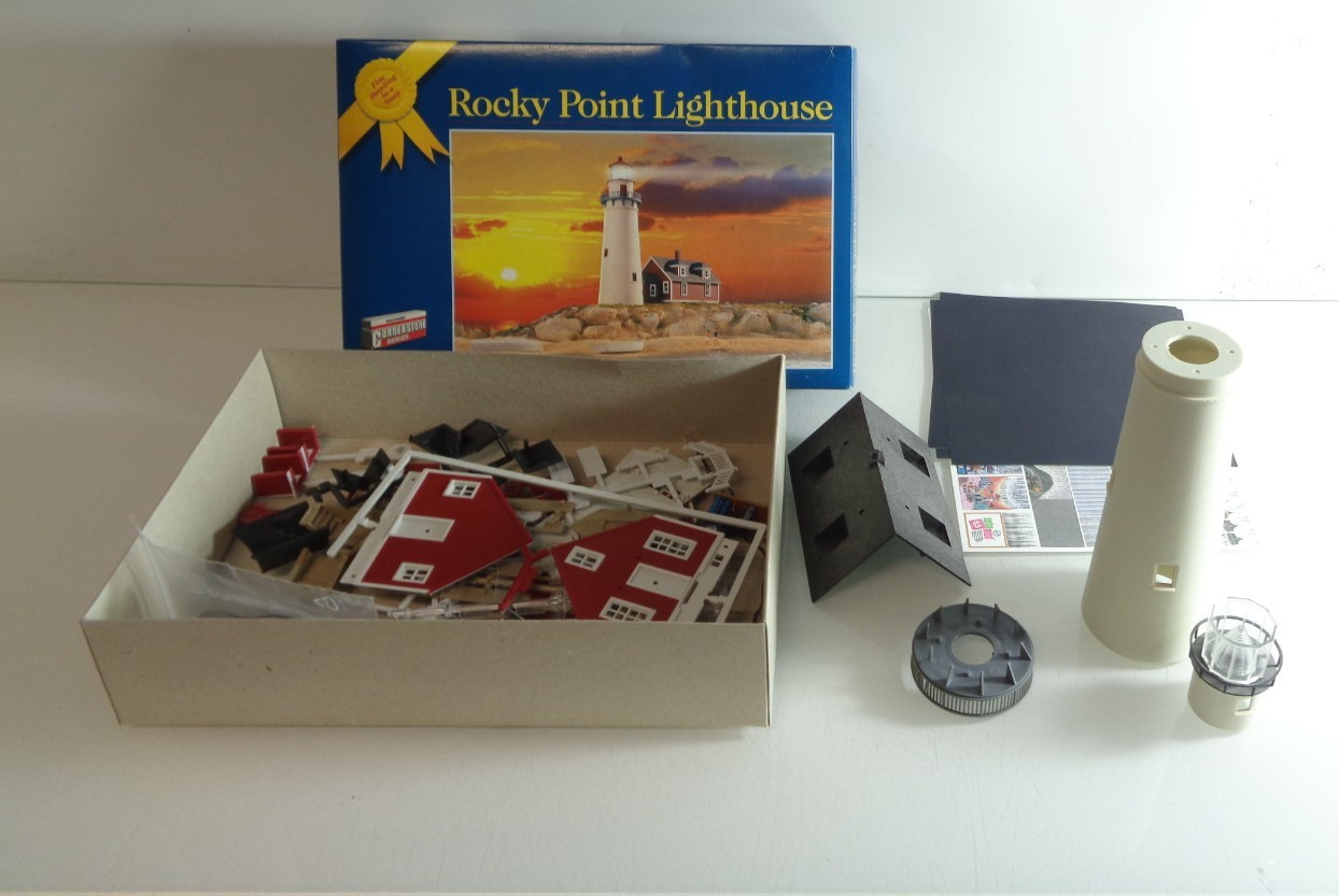 Walthers Spur H0 Rocky Point Lighthouse siehe Foto in OVP PK2031 – Bild 3