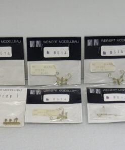 Weinert H0 Messing Modellbauteile 6x in OVP siehe Fotos LE1677