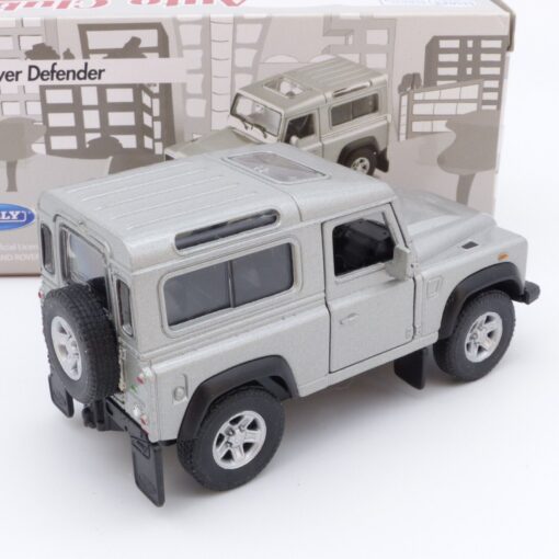 Welly 1:43 Land Rover Defender silber/metallic, in OVP EX2194 – Bild 3