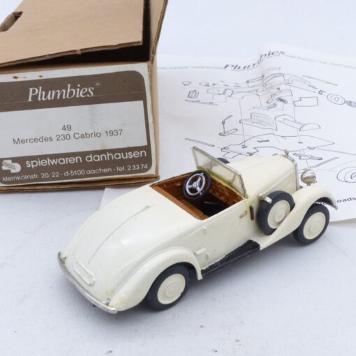 Western Models 1:43 Plumbies 49 Mercedes 230 Cabrio 1937 in OVP EX7950 – Bild 3