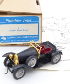 Western Models 1:43 Plumbies Inter 1 Bugatti Black Bess in OVP EX7948