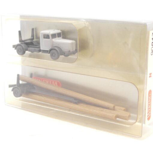 Wiking 1:160 90947 Büssing Langholztransporter in OVP RG1138 – Bild 3