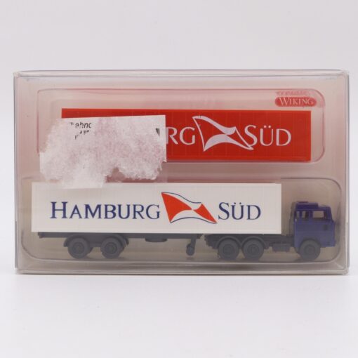 Wiking 1:160 N 095001 Magirus 235D Container-Sattelzug Hamburg Süd in OVP EX6768 – Bild 4