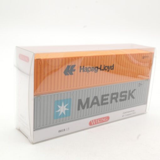 Wiking 1:87 0018 13 Zubehörpackung Container NG in OVP RR3315 – Bild 3