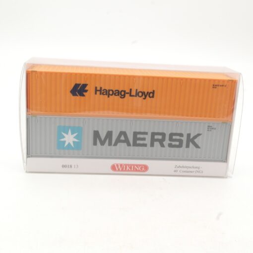 Wiking 1:87 0018 13 Zubehörpackung Container NG in OVP RR3315