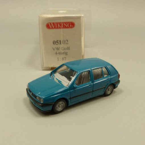 Wiking 1:87 05102 VW Golf GL 4-türig ozeanblau in OVP EX3422