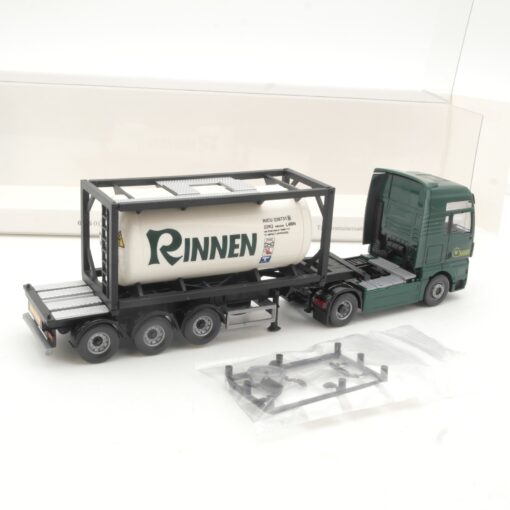 Wiking 1:87 053601 MAN TXG Tankcontainersattelzug Rinnen in OVP RR3308 – Bild 3