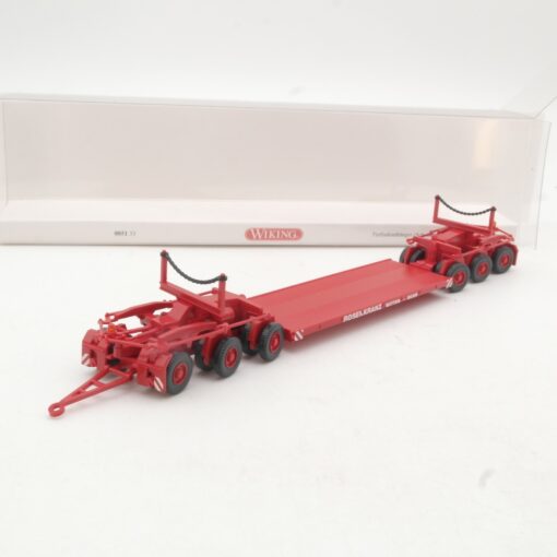Wiking 1:87 0851 33 Scheuerle Tiefladeanhänger Rosenkranz in OVP RR3357