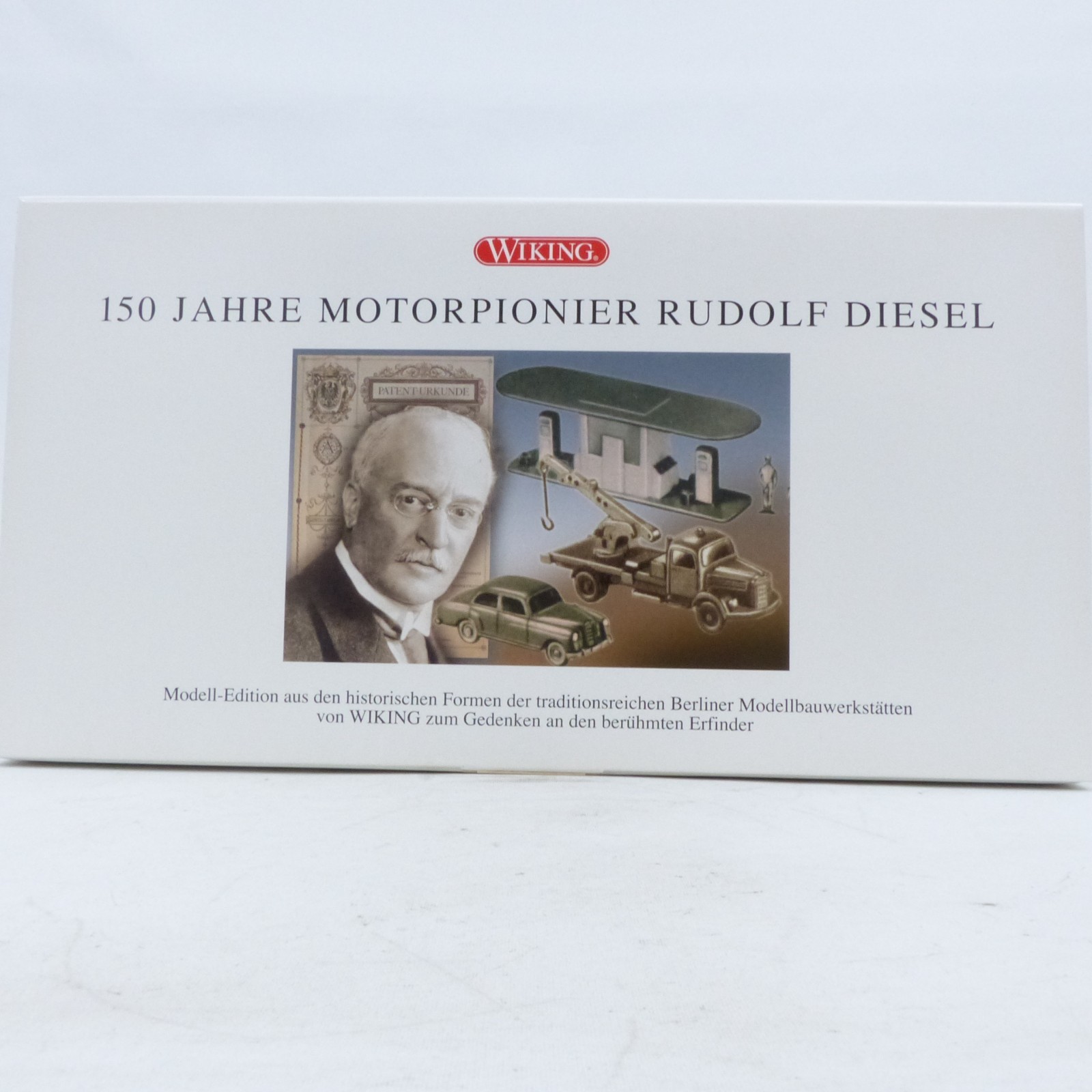 Wiking 1:87 09905950 Set 150 Jahre Motorpionier Rudolf Diesel in OVP EX8488