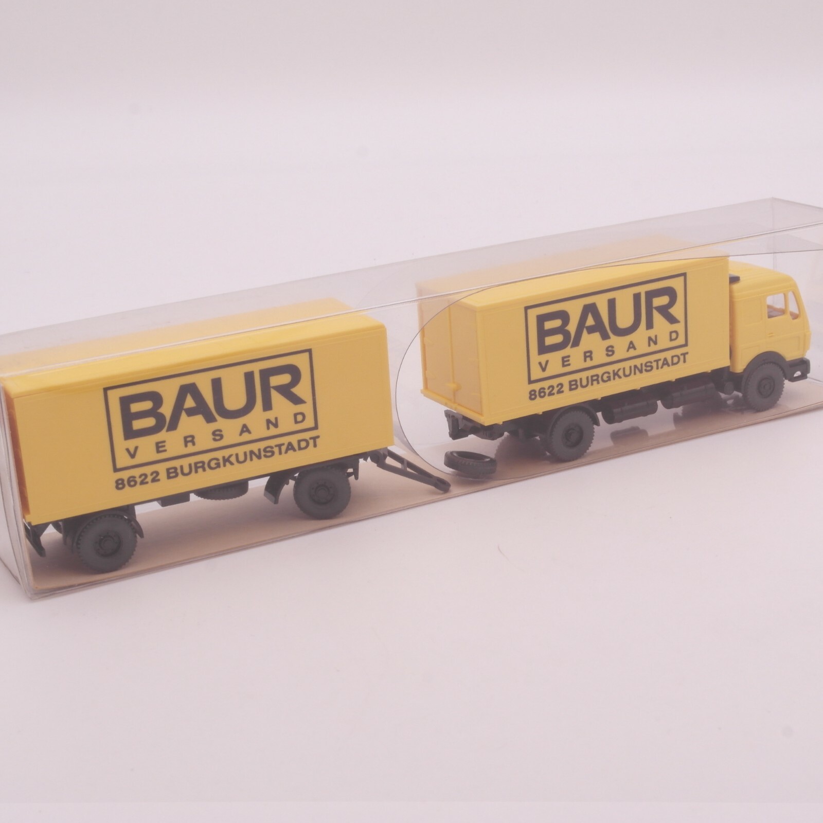 Wiking 1:87 27459/1 MB Kofferhängerzug Baur in OVP RT3480 – Bild 3