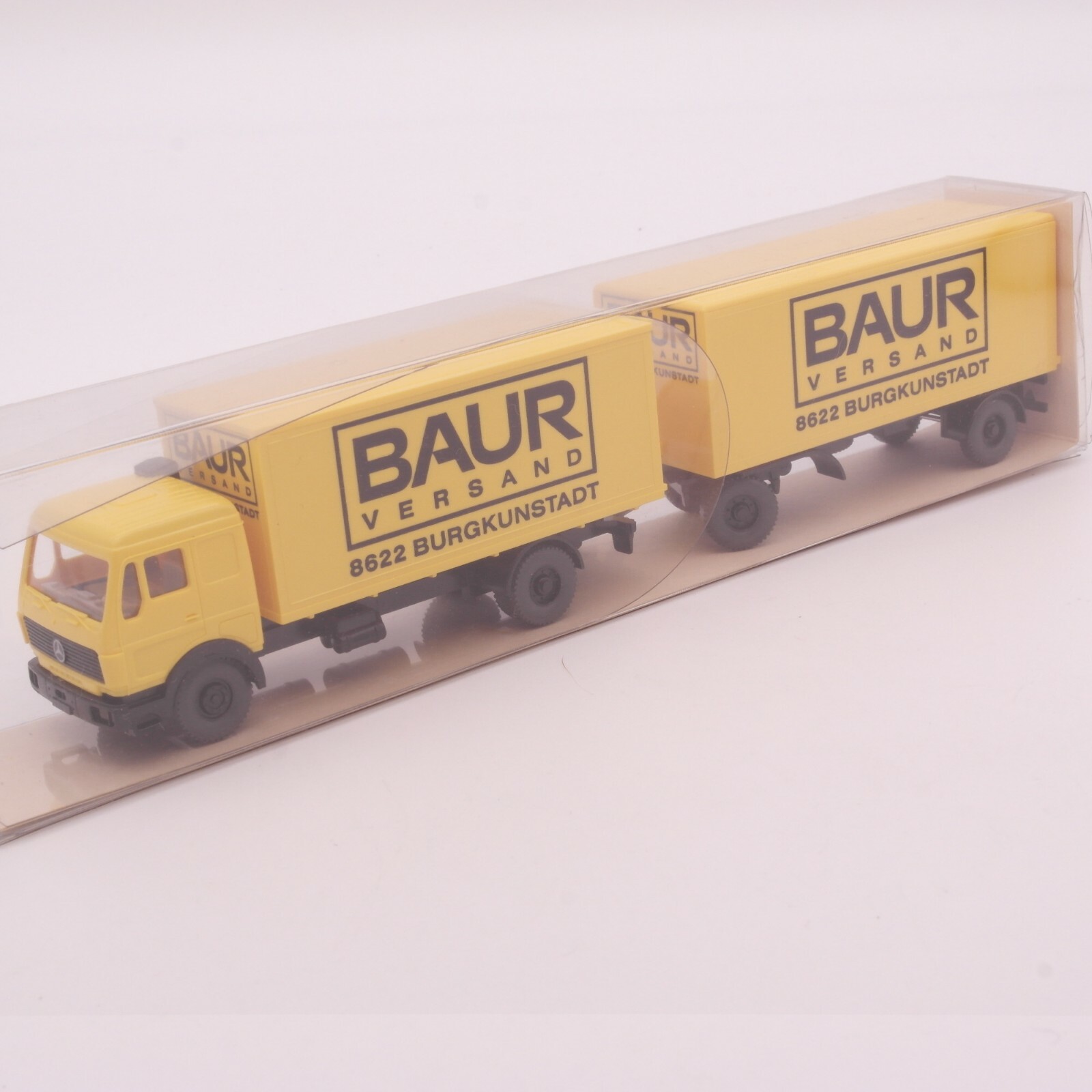Wiking 1:87 27459/1 MB Kofferhängerzug Baur in OVP RT3480