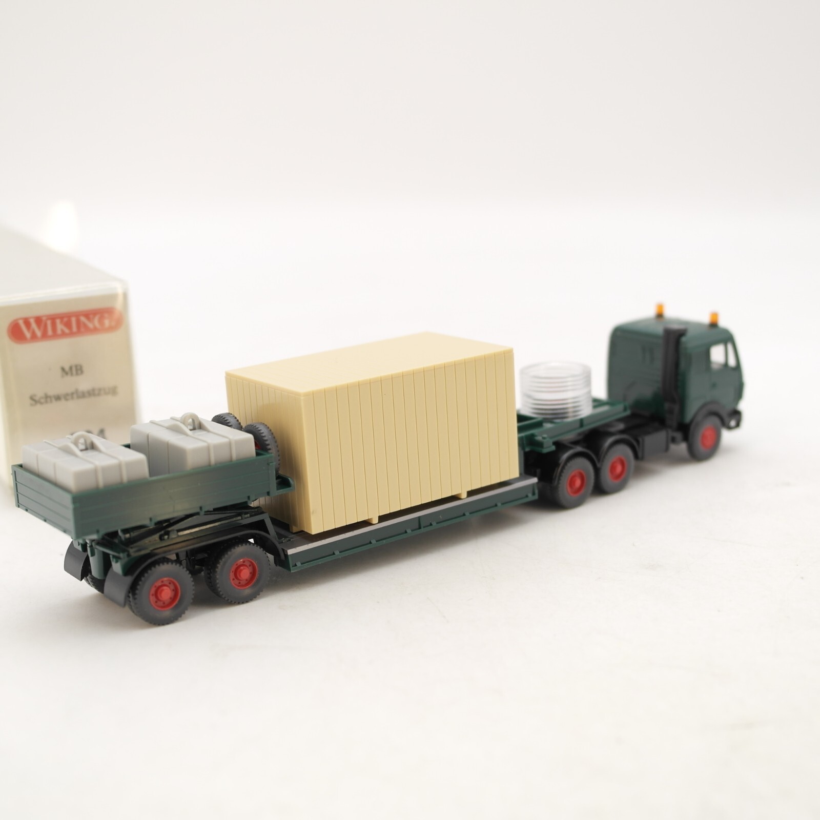 Wiking 1:87 29504 Mercedes Benz Schwerlastzug in OVP RG4757 – Bild 3
