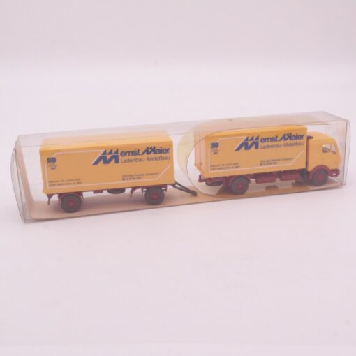 Wiking 1:87 459/227 MB Koffer-Lastzug Ernst Maier in OVP RT3481 – Bild 3
