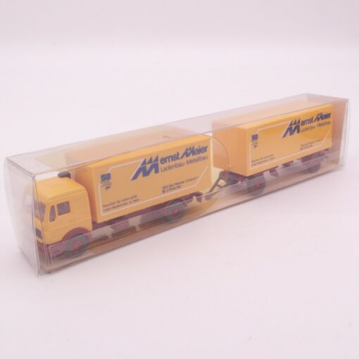 Wiking 1:87 459/227 MB Koffer-Lastzug Ernst Maier in OVP RT3481