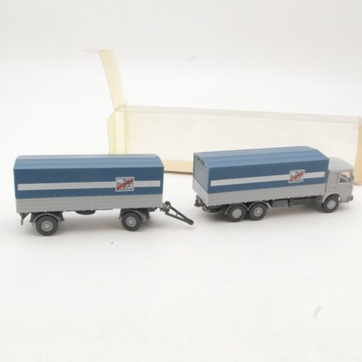 Wiking 1:87 470 MAN Büssing Hängerzug fern schnell gut in OVP RR171 – Bild 3