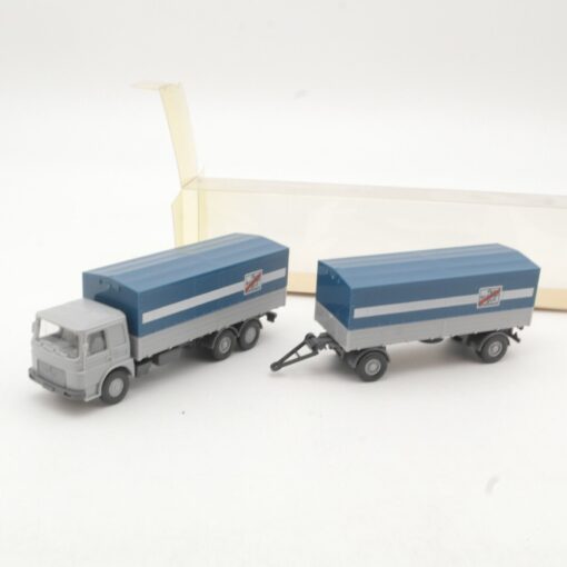 Wiking 1:87 470 MAN Büssing Hängerzug fern schnell gut in OVP RR171