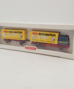 Wiking 1:87 47150 MAN F90 Hängerzug Schäfer Shop SSI in OVP RA3618