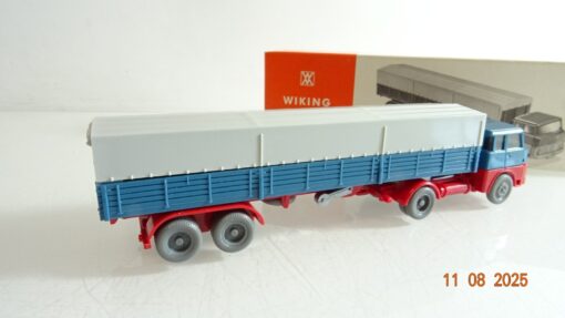 Wiking 1:87 51h Henschel Pritschen Sattelschlepper in OVP RR2664 – Bild 3