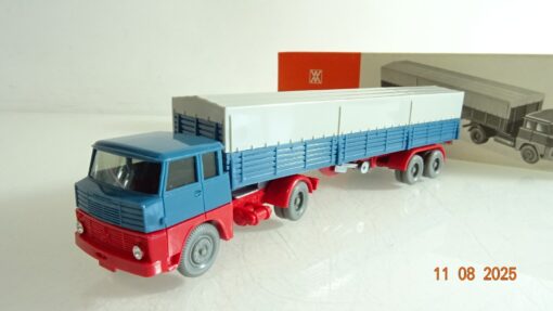 Wiking 1:87 51h Henschel Pritschen Sattelschlepper in OVP RR2664