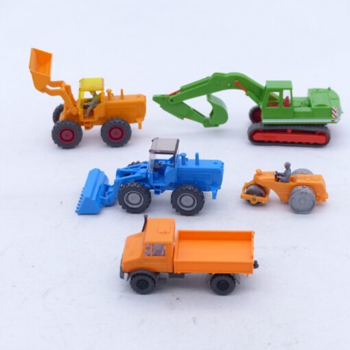 Wiking 1:87 5er-Pack Baustellenfahrzeug Modelle in Tüte siehe Bilder o. EX6984