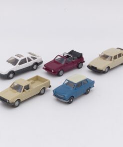 Wiking 1:87 5er-Pack diverse PKW Fahrzeugmodelle in Tüte siehe Bilder o. EX8152