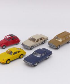 Wiking 1:87 5er-Pack diverse ältere PKW Modelle in Tüte siehe Bilder o. EX8162