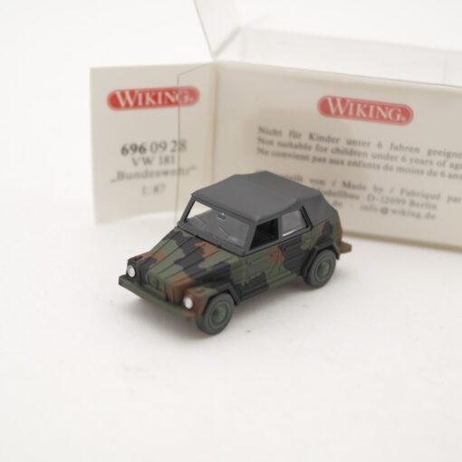 Wiking 1:87 6960928 VW 181 Bundeswehr tarnfarben in OVP RR1812
