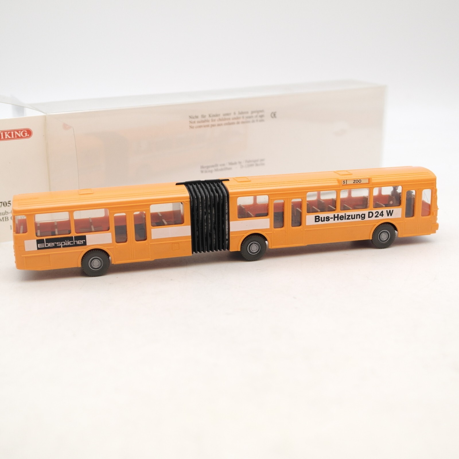 Wiking 1:87 705 01 31 MB Schub-Gelenkbus in OVP RF3452 – Bild 3