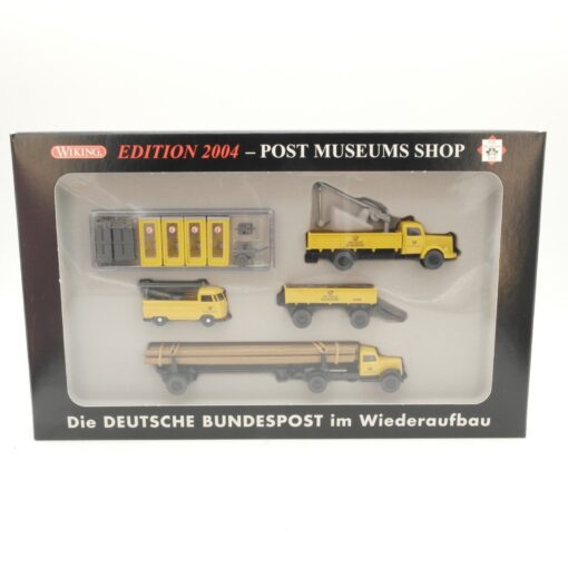 Wiking 1:87 80-08 Set Bundespost im Wiederaufbau Edition 2004 in OVP RG8915