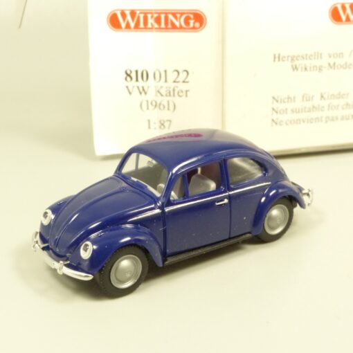 Wiking 1:87 8100122 VW Käfer 1961 stahlblau in OVP EX7348