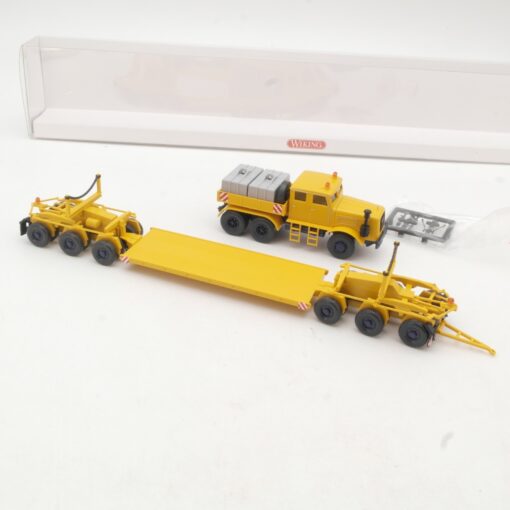 Wiking 1:87 851 39 48 Scheuerle Tieflader mit Schwerlastpritsche in OVP RR3347 – Bild 3