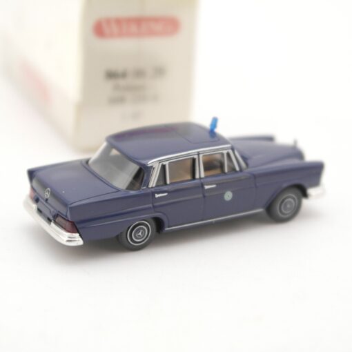 Wiking 1:87 864 06 29 Mercedes Benz 220 S Polizei in OVP QR6903 – Bild 3