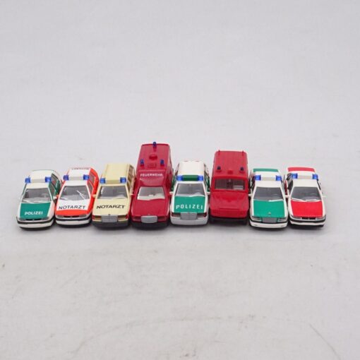 Wiking 1:87 8er-Pack diverse Einsatzfahrzeuge in Tüte siehe Bilder o. EX6999 – Bild 4