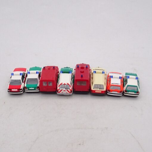 Wiking 1:87 8er-Pack diverse Einsatzfahrzeuge in Tüte siehe Bilder o. EX6999 – Bild 5