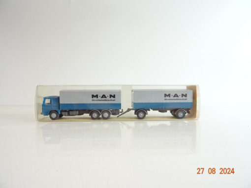 Wiking 1:87 H0 470 MAN Büssing Fernlastzug in OVP TF945