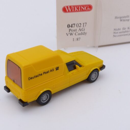 Wiking 1:87 Nr.: 0470217 VW Caddy Deutsche Post AG, in OVP EX2938 – Bild 3