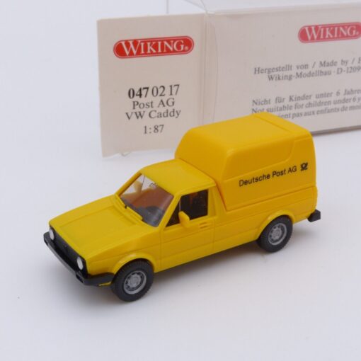 Wiking 1:87 Nr.: 0470217 VW Caddy Deutsche Post AG, in OVP EX2938
