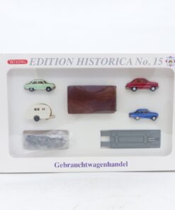 Wiking 1:87 PMS 166632 Historica No. 15 Gebrauchtwagenhandel Set 1 in OVP EX6821