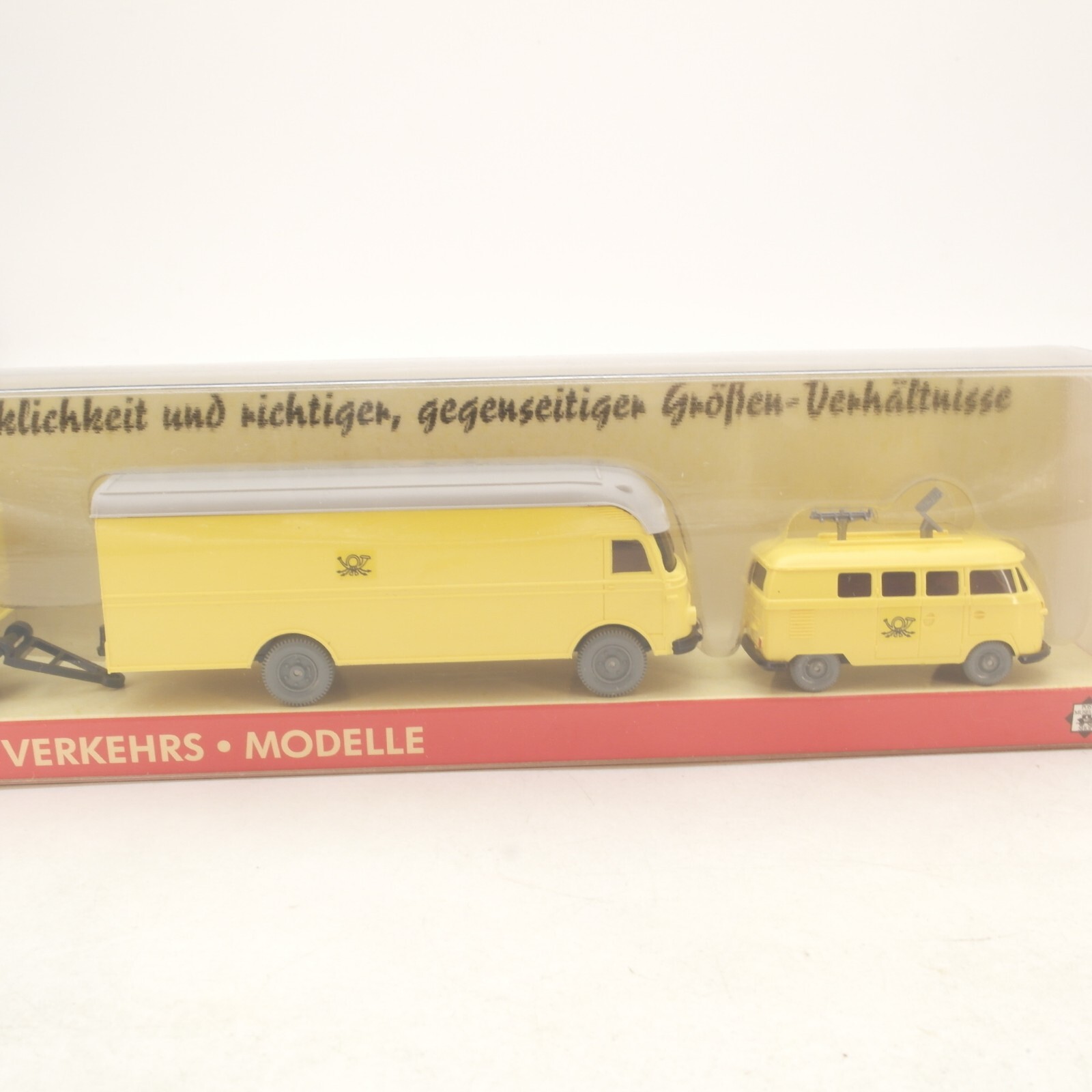 Wiking 1:87 PMS 189072 Verkehrsmodelle Themenset Post I in OVP RG8032 – Bild 3