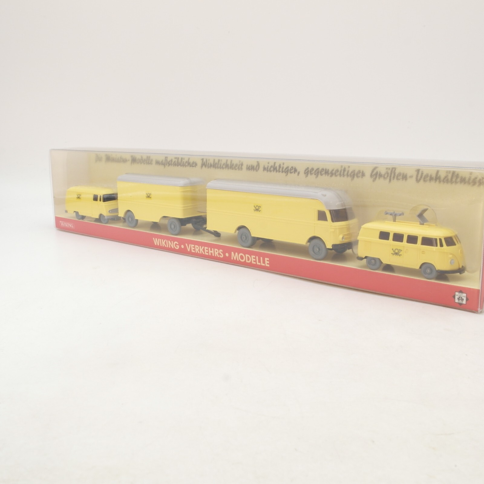 Wiking 1:87 PMS 189072 Verkehrsmodelle Themenset Post I in OVP RG8032