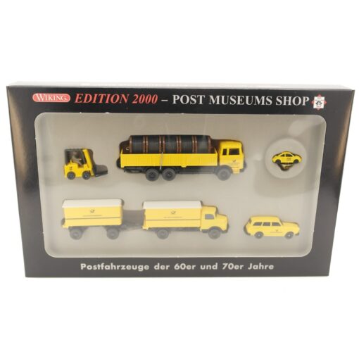 Wiking 1:87 PMS 80-04 Edition 2000 Postfahrzeuge 60er und 70er in OVP RR1612