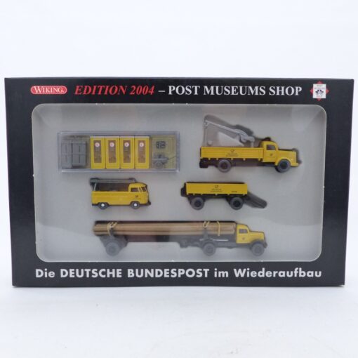 Wiking 1:87 PMS 80-08 Die Bundespost im Wiederaufbau Edition 2004 in OVP EX6673