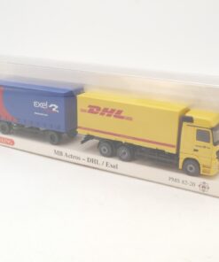 Wiking 1:87 PMS 82-20 MB Actros Lastzug DHL / Exel neuwertig in OVP RG8556