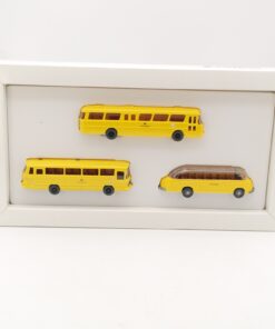 Wiking 1:87 Postreklame 1993 mit 3 Bus Modelle in OVP RR1627