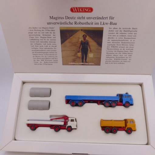 Wiking 1:87 Set 09906967 Die Frontlenker-Klassiker von Magirus-Deutz OVP EX6422 – Bild 4