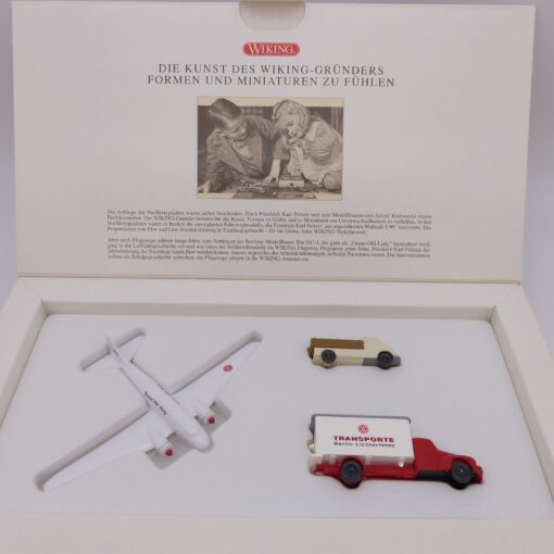 Wiking 1:87 Set 9903052 Miniaturen-Klassiker zu Lande und Luft in OVP EX6442 – Bild 4