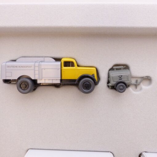Wiking 1:87 Set PMS 80-05 Edition 2001 - 4 Fahrzeuge + 2 Anhänger, in OVP EB9510 – Bild 3